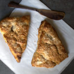 Fresh pear spice scones